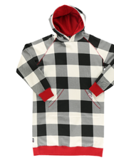 sleep-hoodie-black-white-plaid