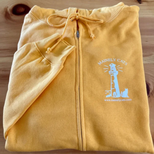 sweatshirt-hooded-yellow-w-zipper