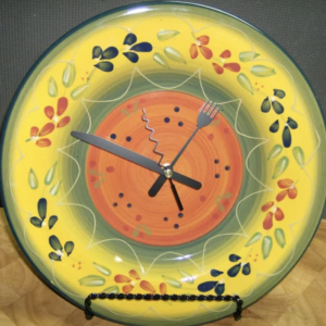 la-province-dinner-plate-clock