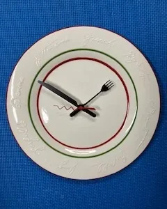 pasta-dinner-plate-clock